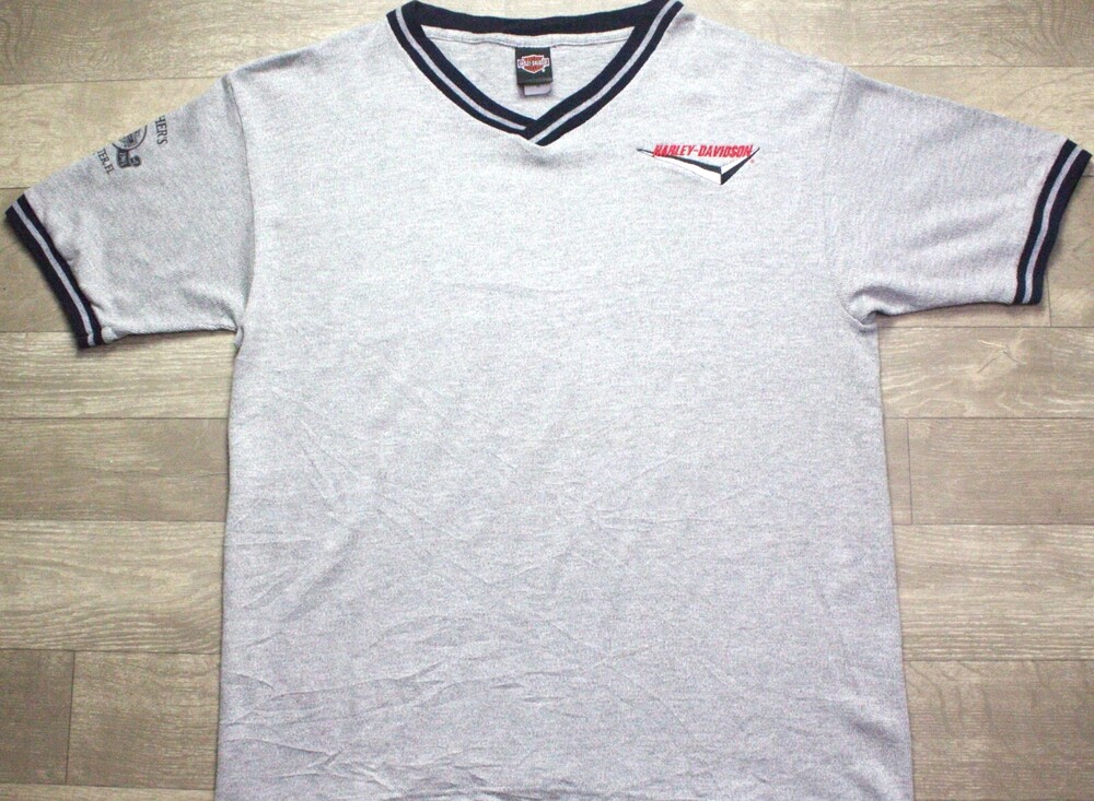 Vintage 1995 Harley-Davidson Fletcher’s Clearwater FL Knit Jersey Tee XL USA